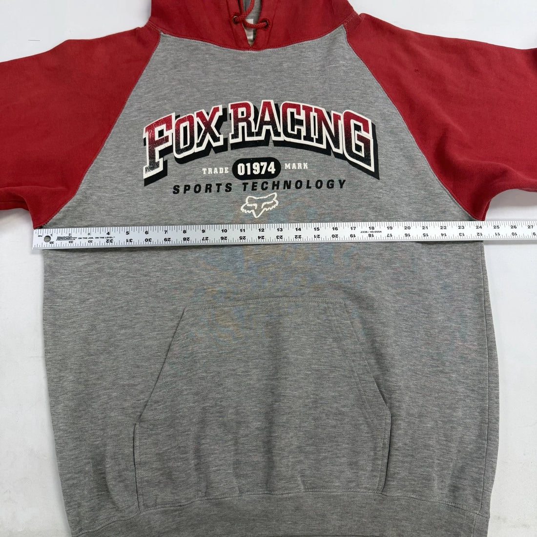 Fox Racing Sweatshirt Hoodie Size Large