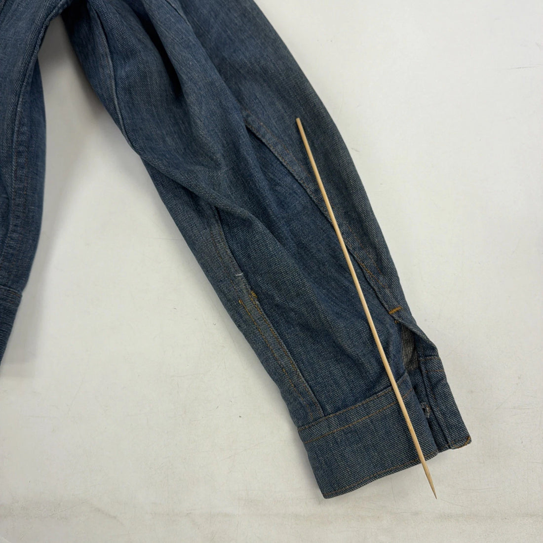 Vintage Lee Denim Trucker Jacket Size Large Euro 70s