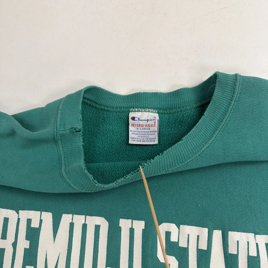 Vintage Bemidji State University Champion Reverse Weave Sweatshirt XL 90s