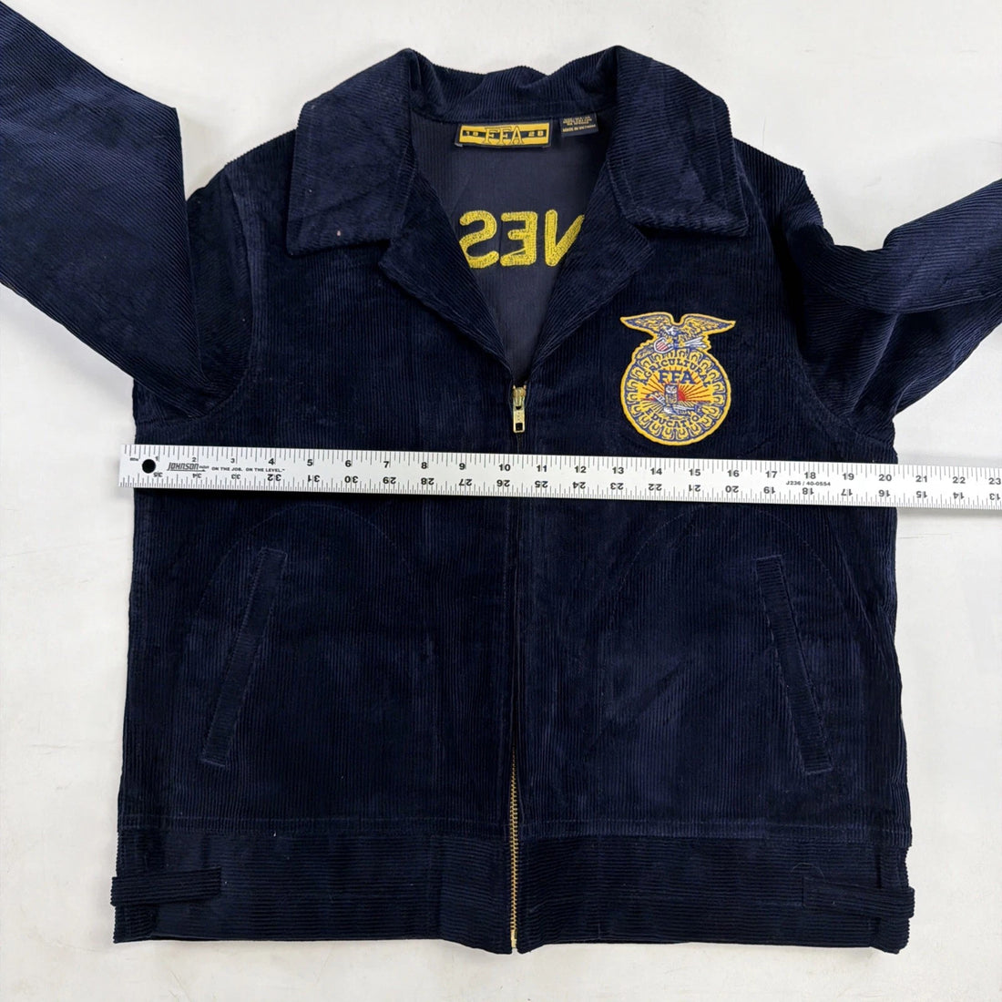 Minnesota Rochester Agricultural Education FFA Corduroy Work Jacket Size 36