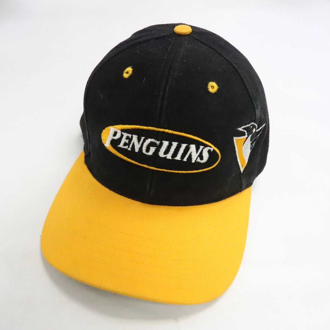 Vintage Pittsburgh Penguins Snapback Hat OSFA NHL