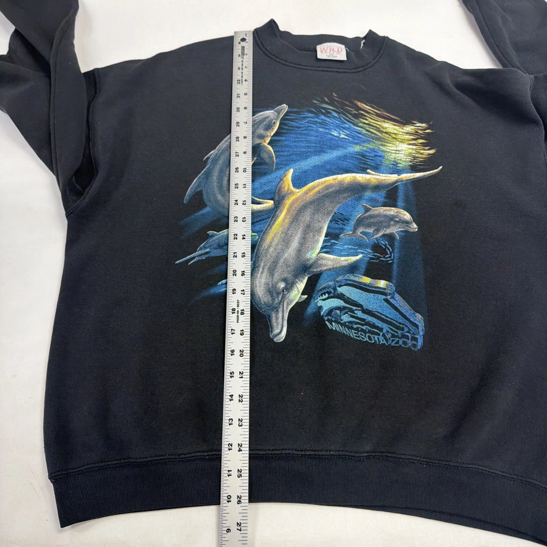Vintage Dolphin Minnesota Zoo Crewneck Sweatshirt Size 2XL