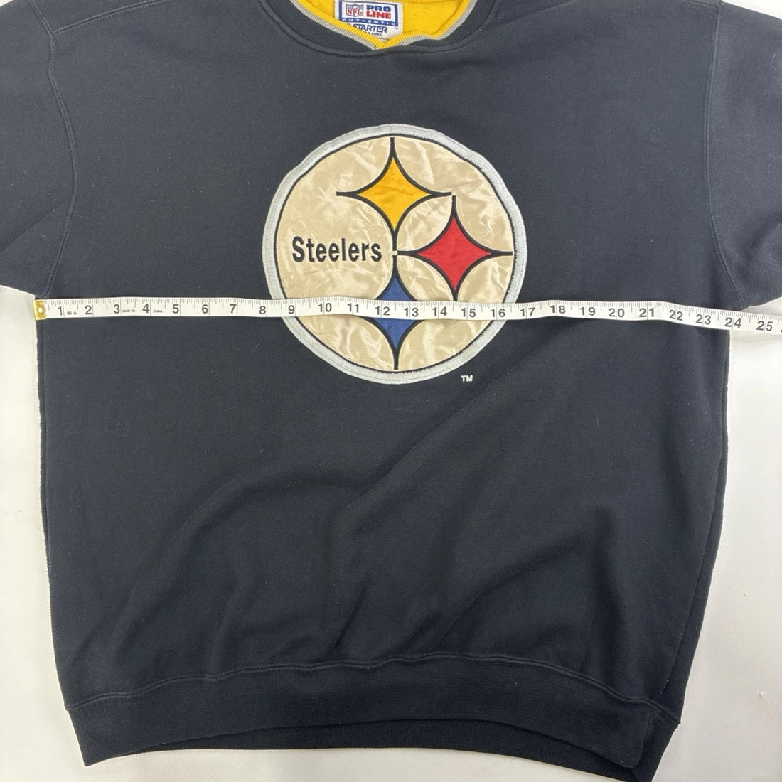 Vintage Pittsburgh Steelers Starter Sweatshirt Size Large 90s NFL