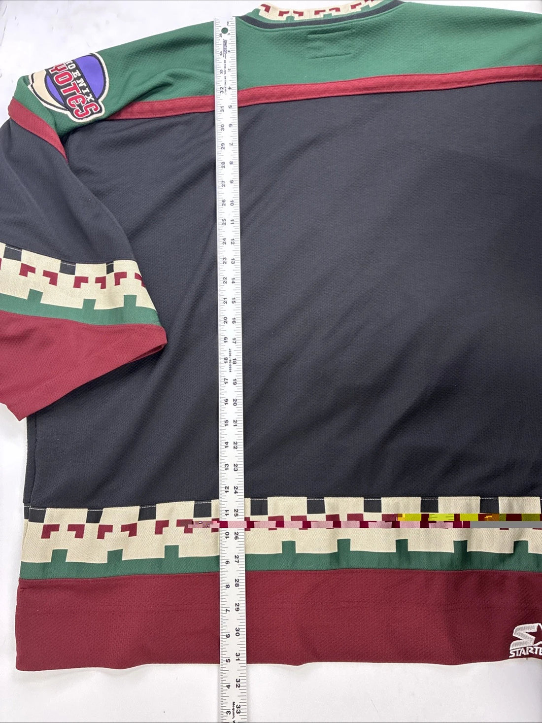 Vintage Phoenix Coyotes Kachina Starter Hockey Jersey Size 4XL NHL