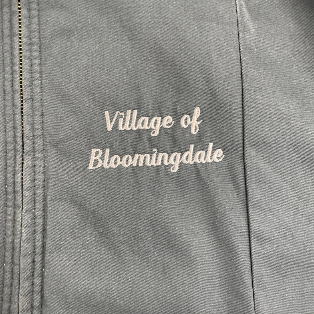 Aramark Village Of Bloomingdale Uniform Mechanic Work Jacket Size XL