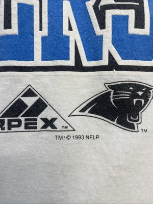 Vintage Carolina Panthers T-Shirt Size XL 90s NFL