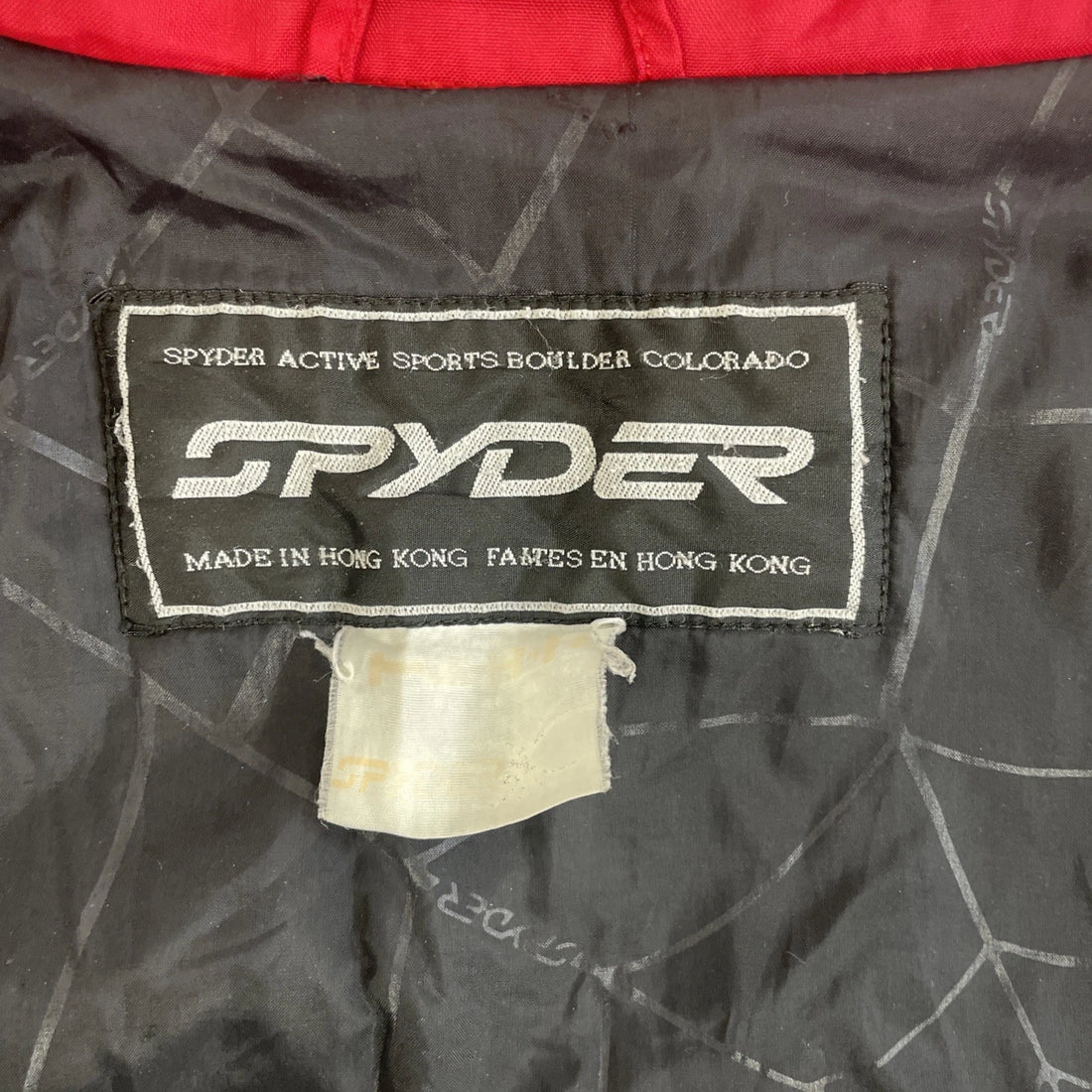Vintage Spyder Snowmobile Puffer Coat Jacket Size Large