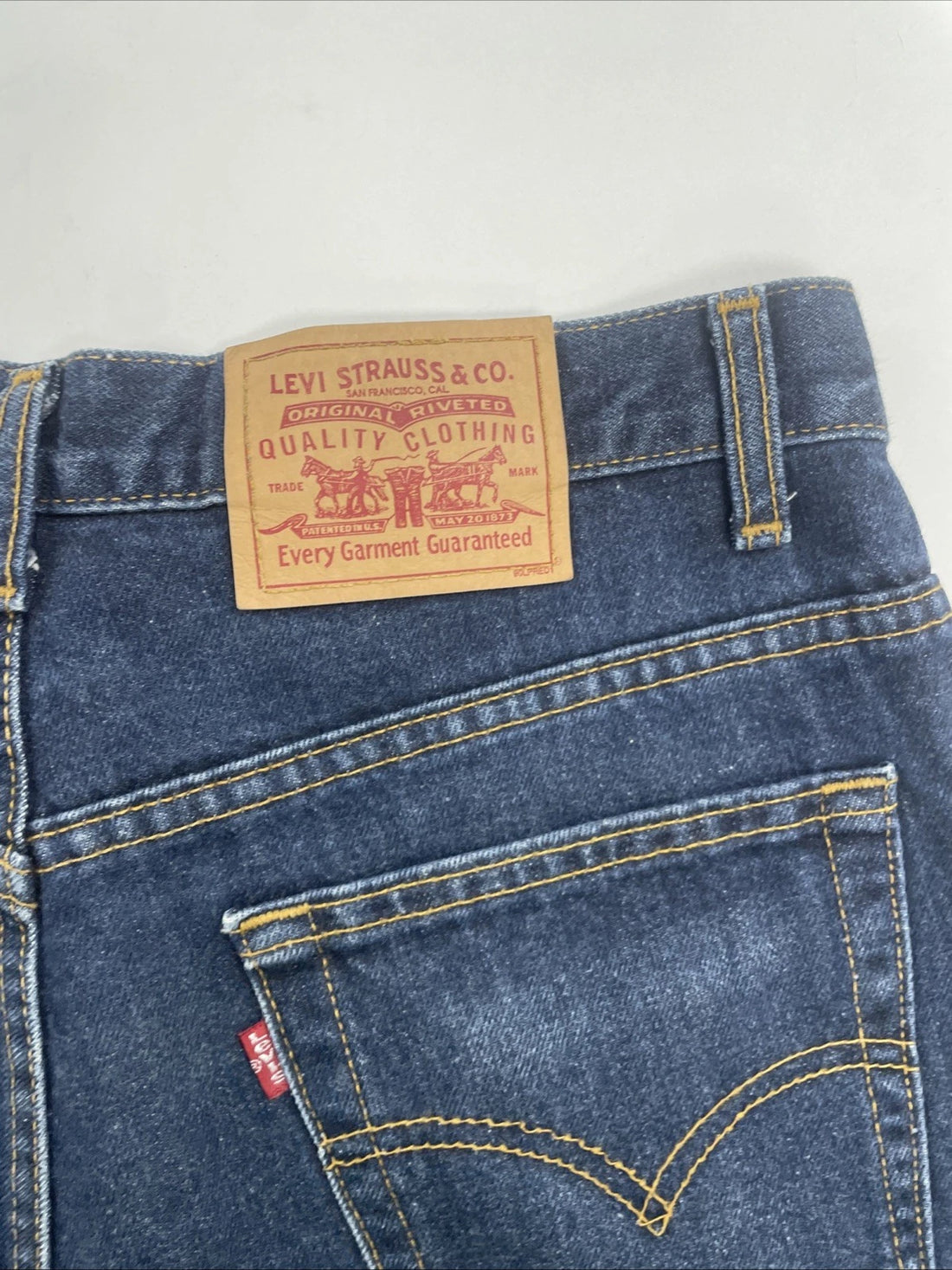 Vintage Levi Strauss & Co 528 Denim Jeans Pants Size 34 X 30