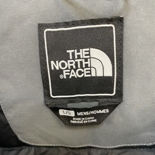 The North Face Parka Puffer Coat Jacket Size Large Gray Down Insulated