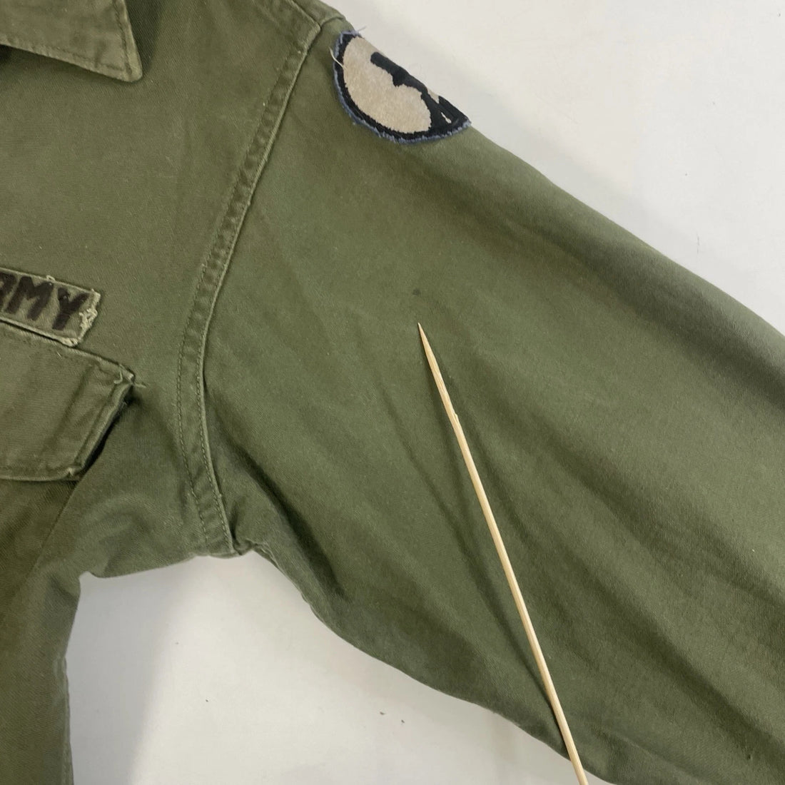 Vintage U.S. Army Military Button Up Shirt Size 15 1/2 X 33