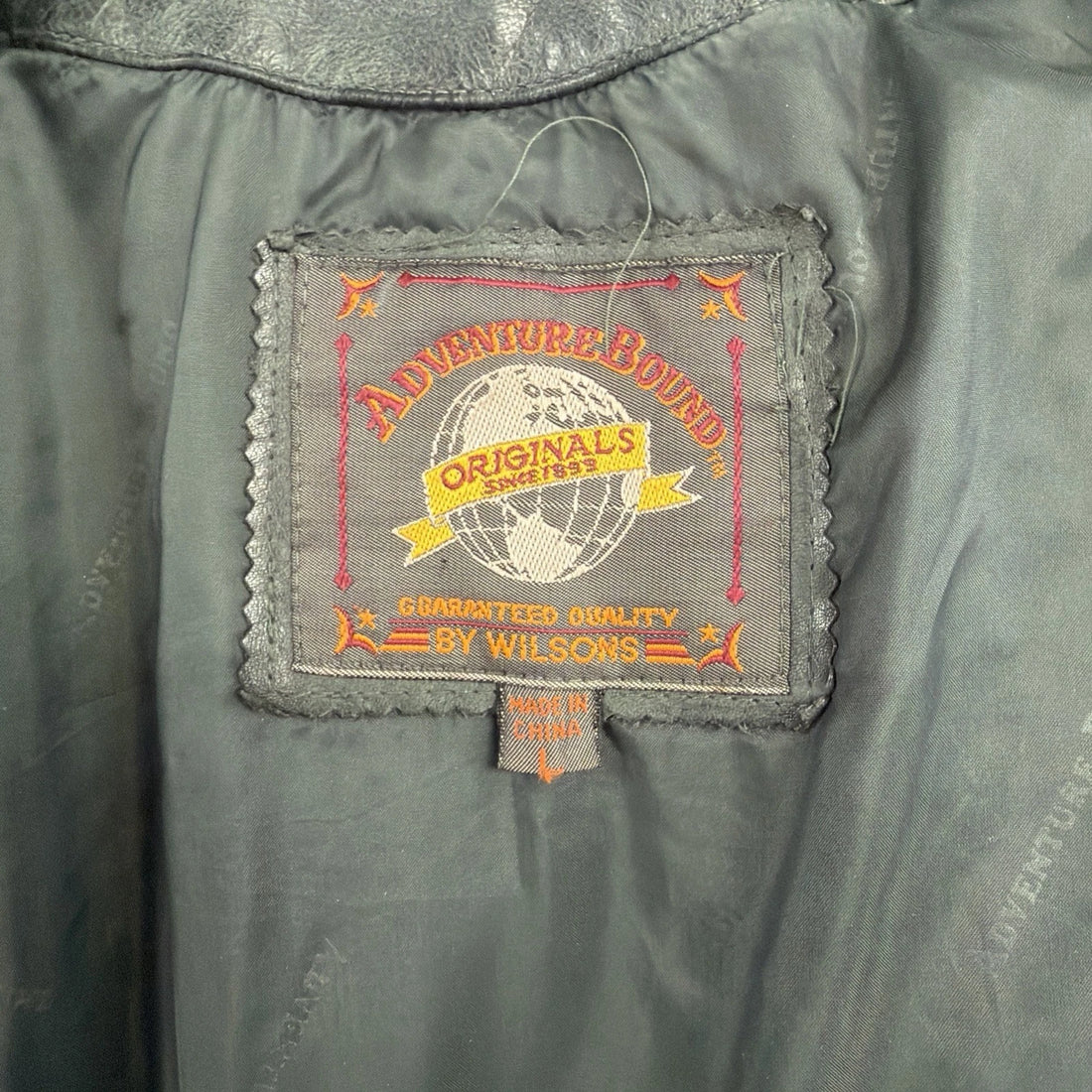 Vintage Wilsons Adventure Bound Leather Jacket Womens Size Large