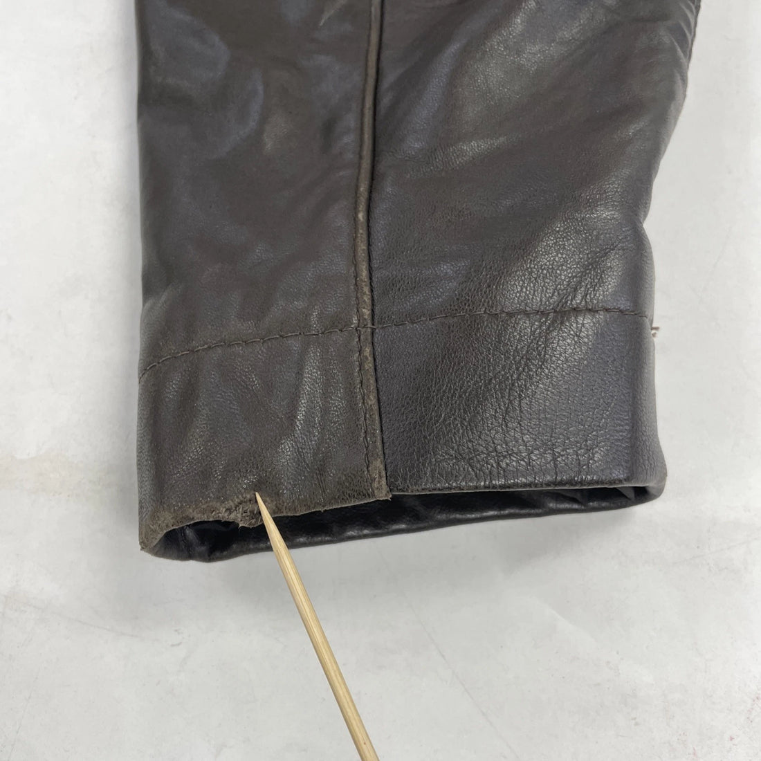 Claiborne Lambskin Leather Coat Jacket Size Large