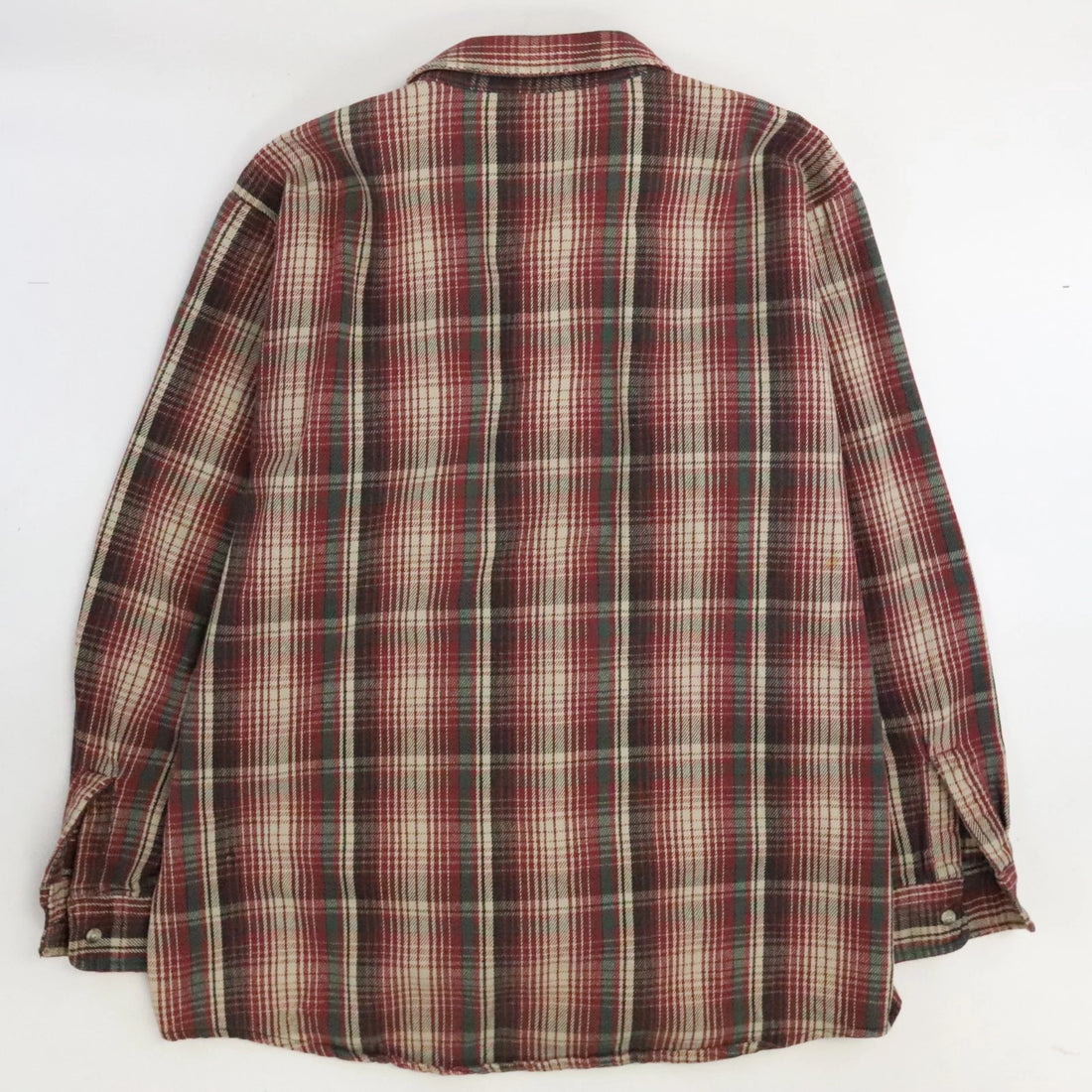 Vintage Osh Kosh Button Up Shirt Size XL Red Plaid