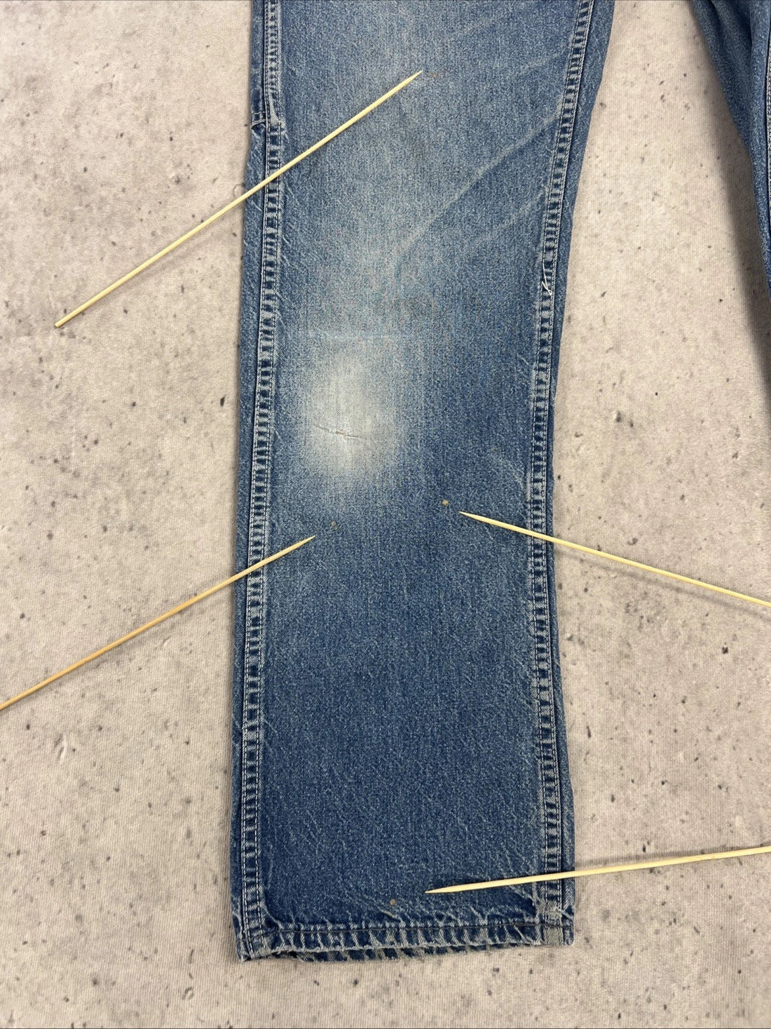 Vintage Carter's Watch The Wear Denim Jeans Pants Size Small
