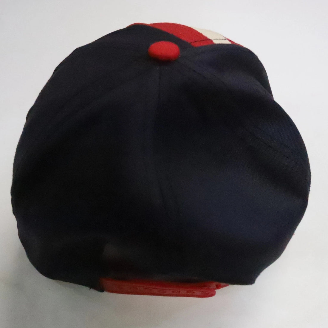 Vintage Boston Red Sox Swirl Vortex Snapback Hat Cap OSFA 90s MLB