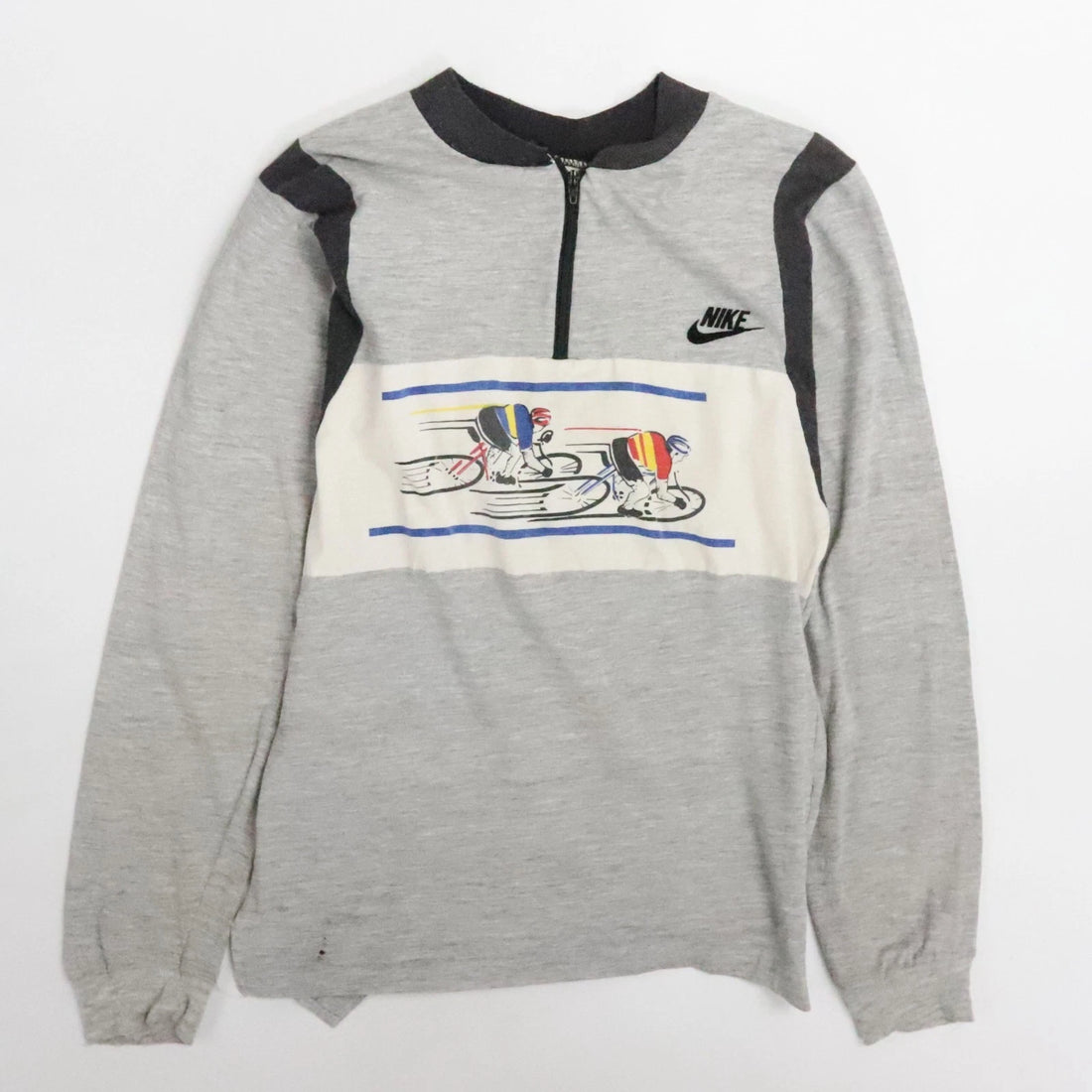 Vintage Nike Cycling Long Sleeve T-Shirt Size Large
