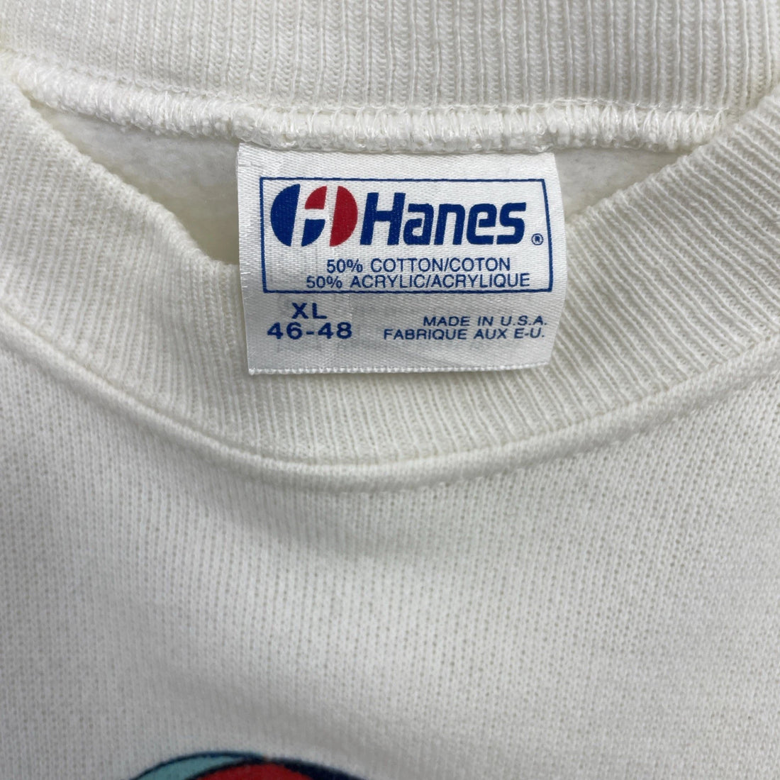 Vintage Ocean Arctic Snowmobile Crewneck Sweatshirt Size XL 1984 80s