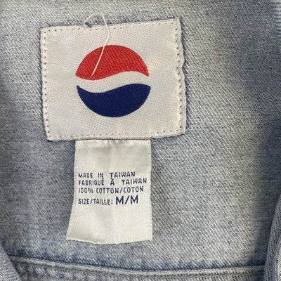 Vintage Pepsi Denim Trucker Jacket Size Medium