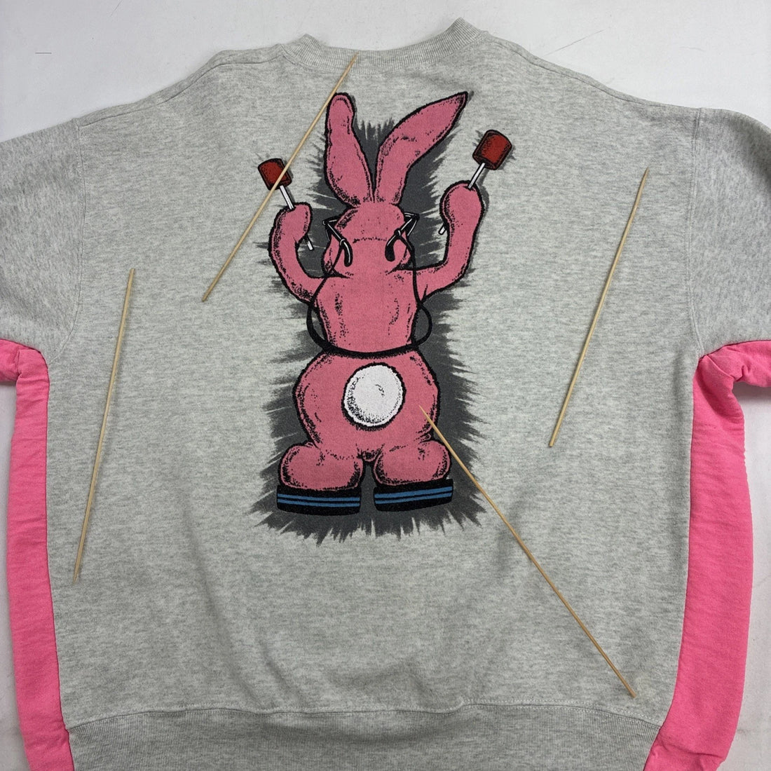 Vintage Energizer Bunny Breakthrough Crewneck Sweatshirt 2XL Batteries Promo 90s