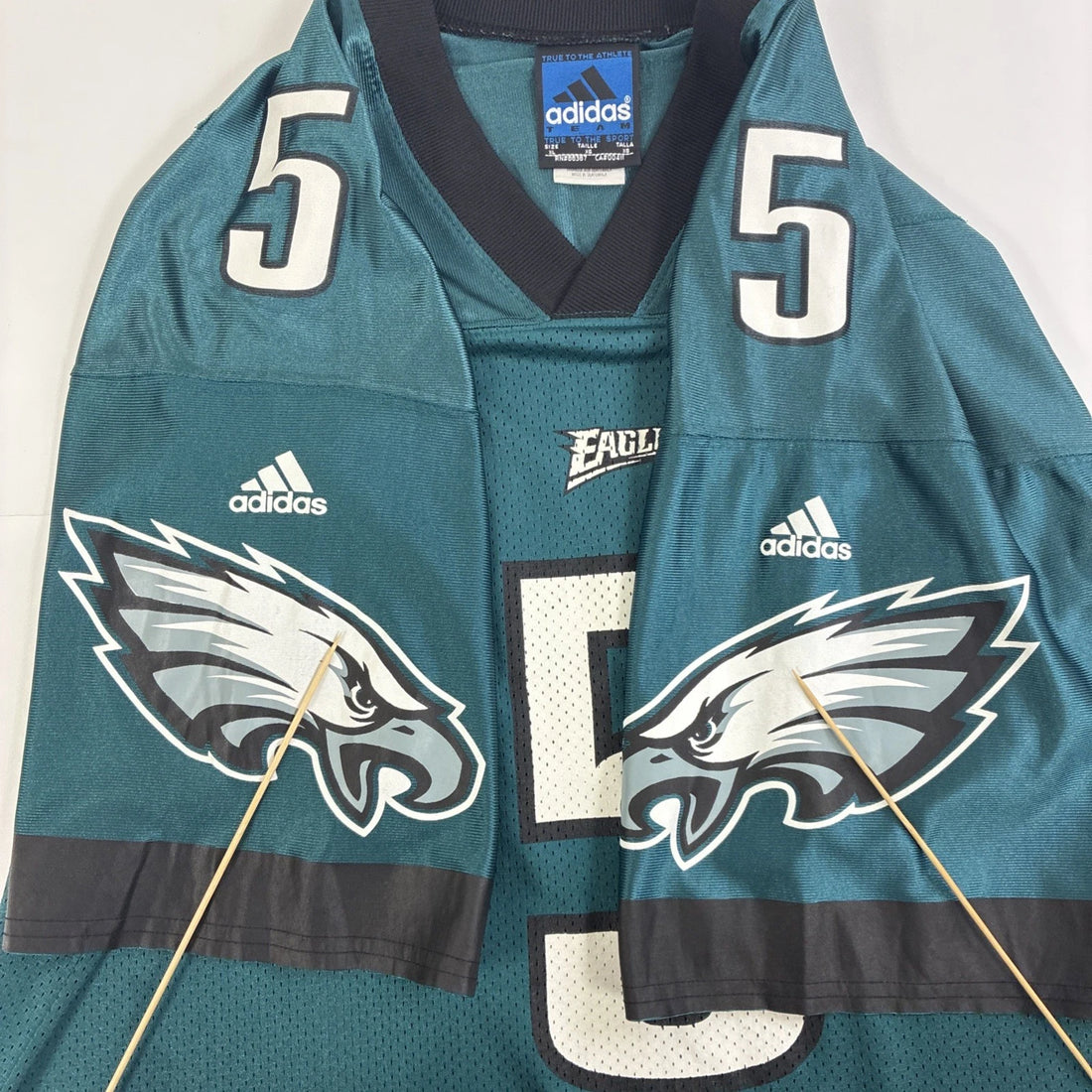 Vintage Philadelphia Eagles Donovan McNabb Adidas Jersey Size XL NFL