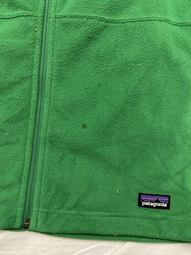 Vintage Patagonia Synchilla Fleece Jacket Size Medium Green Full Zip –  Throwback Vault