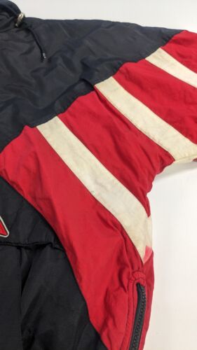 Vintage New Jersey Devils Starter Puffer Jacket Size XL NHL