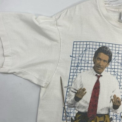Vintage Home Improvement Dad Fixes Stuff T-Shirt Size Large Promo 90s