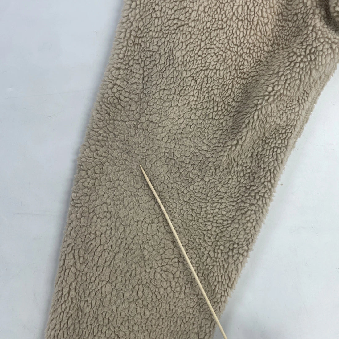 Vintage Patagonia Deep Pile Fleece Jacket Size XL Oatmeal 90s