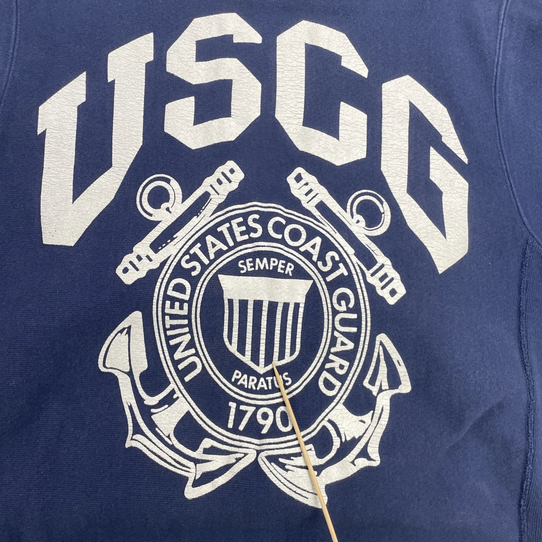 Vintage USCG United States Coastal Guard Crewneck Sweatshirt Size Medium