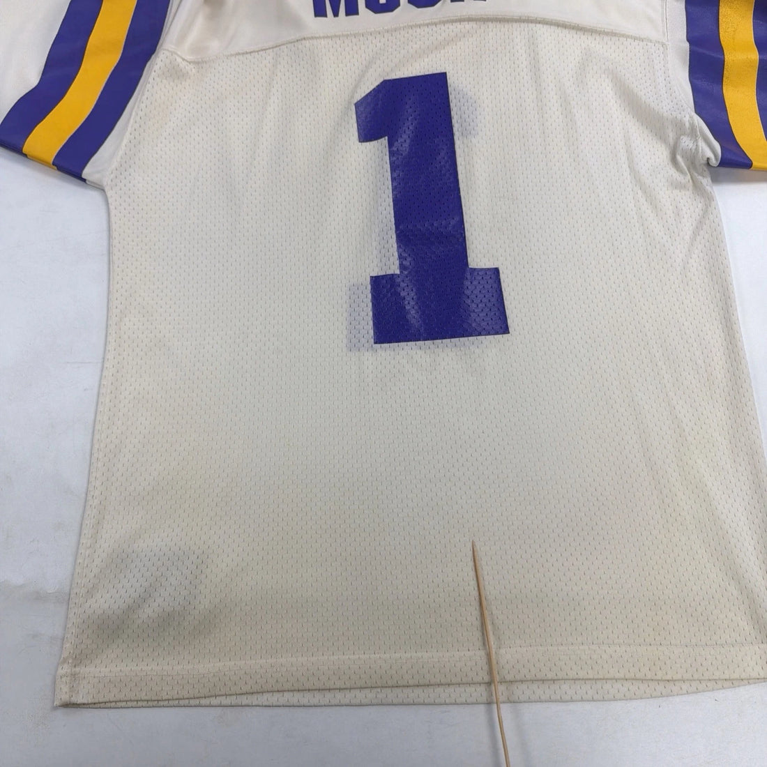 Vintage Minnesota Vikings Warren Moon Starter Jersey Size 48 NFL