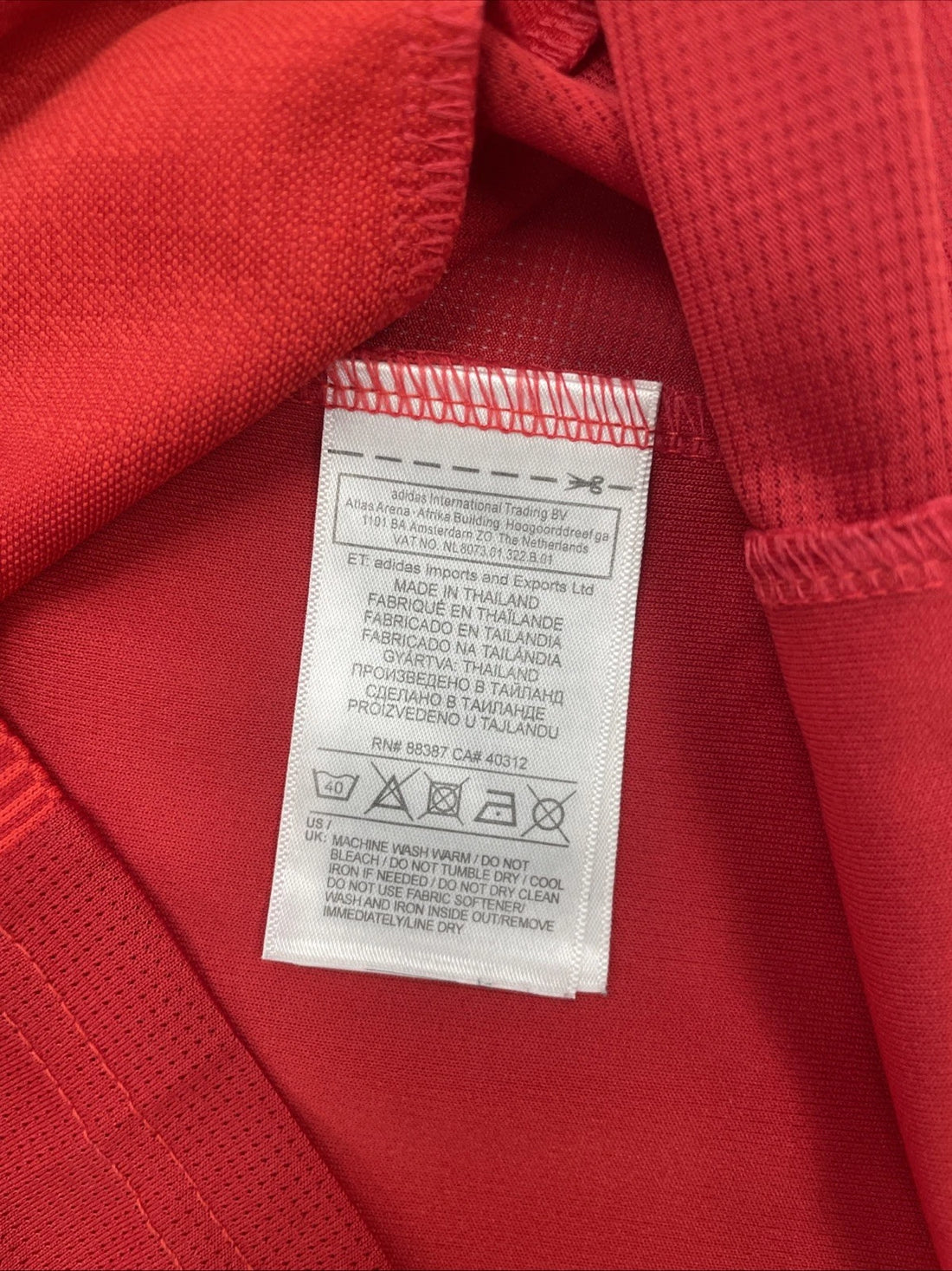 FC Bayern Munchen Adidas Soccer Football Jersey Size XL Long Sleeve Bundesliga