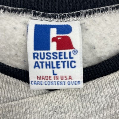 Vintage Budweiser Russell Athletic Crewneck Sweatshirt Size Large Beer Promo 90s