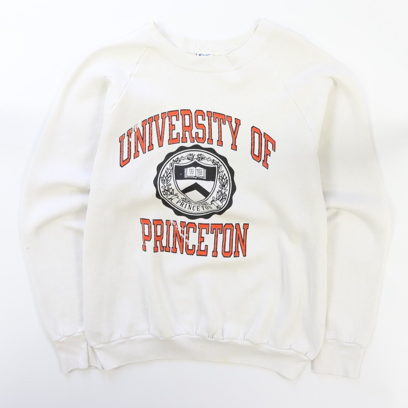 Vintage Princeton Tigers Champion Sweatshirt Crewneck Size Large 80s NCAA