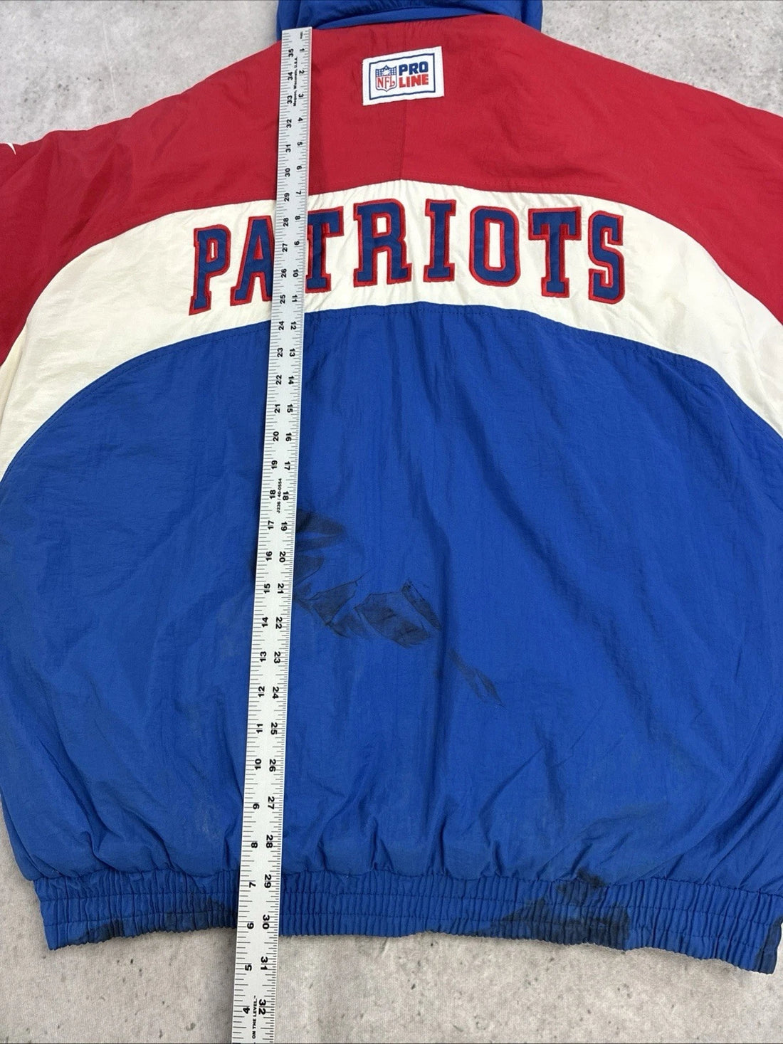 Vintage New England Patriots Reebok Puffer Jacket Size Large NFL