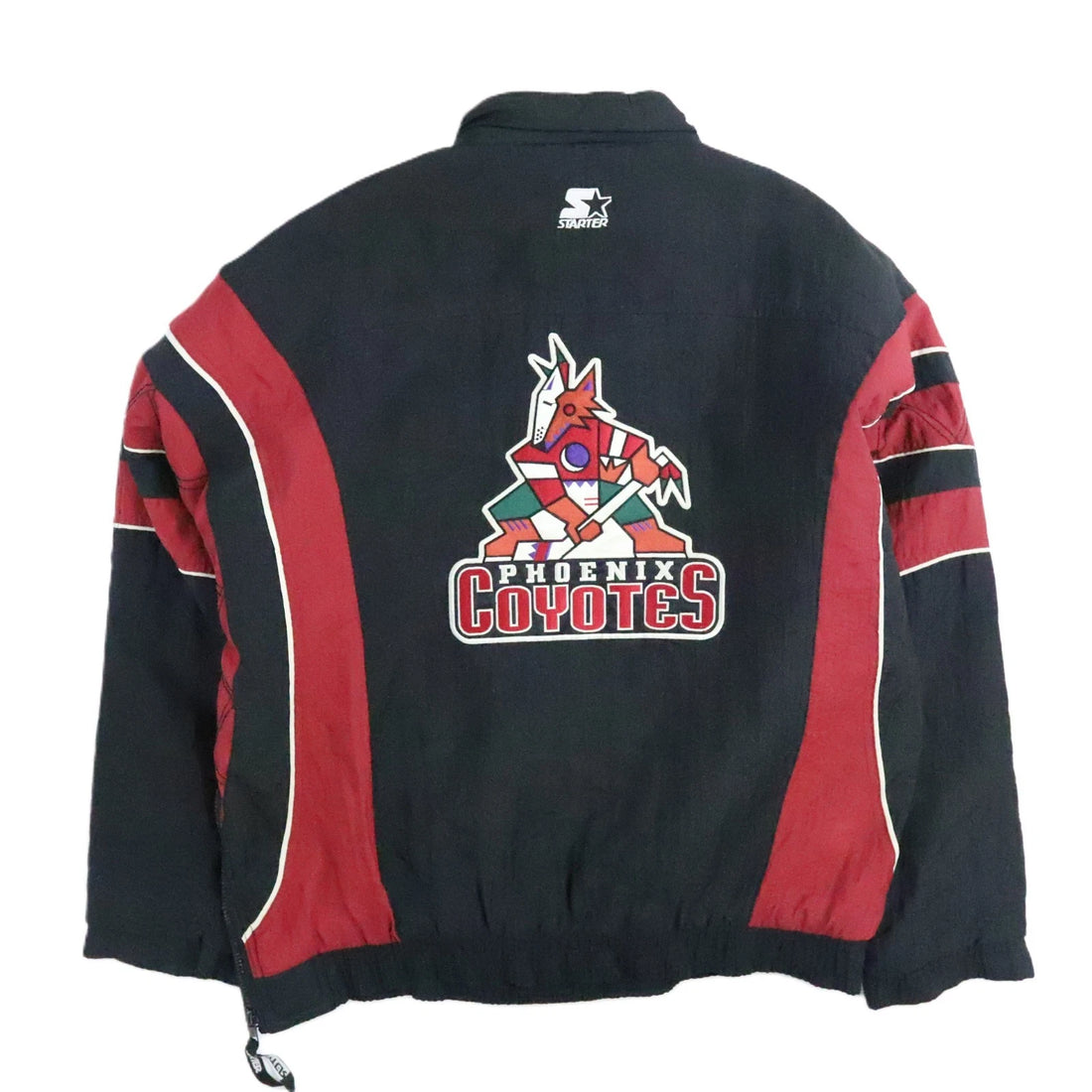Vintage Phoenix Coyotes Starter Puffer Jacket Size Large 90s NHL