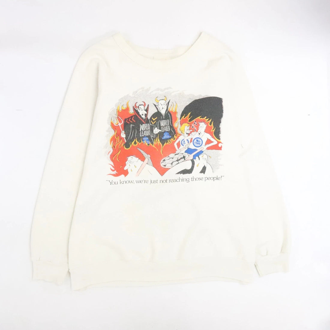 Vintage CWC More Fun In The Sun 1991 Parody Canada Crewneck Sweatshirt XL