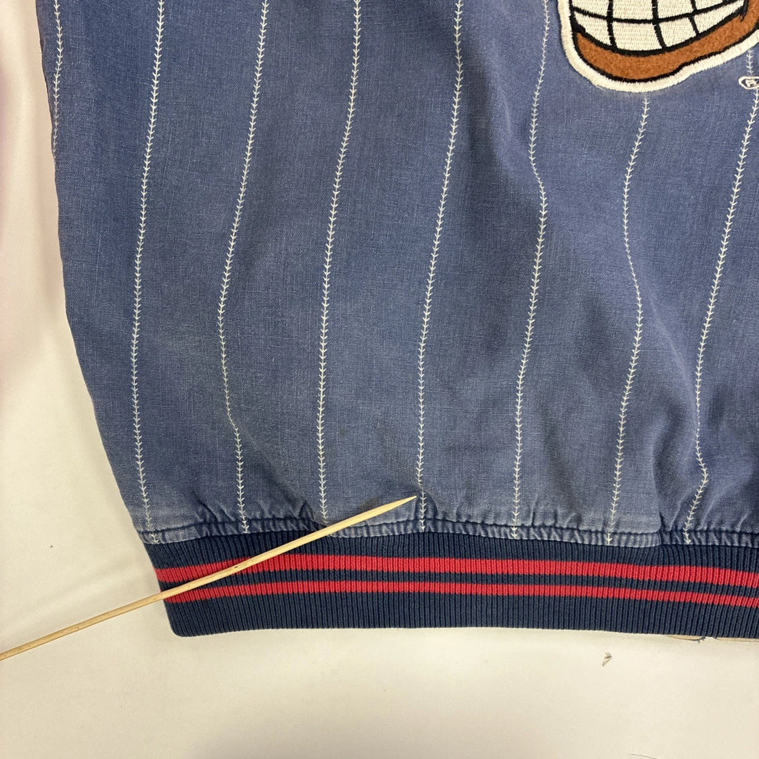 Vintage Cleveland Indians Mirage Jacket Size Medium Reversible MLB