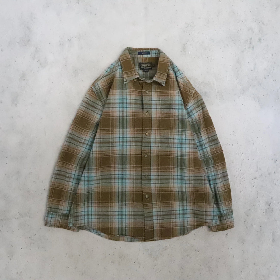 Pendleton Mason Button Up Shirt Size XL