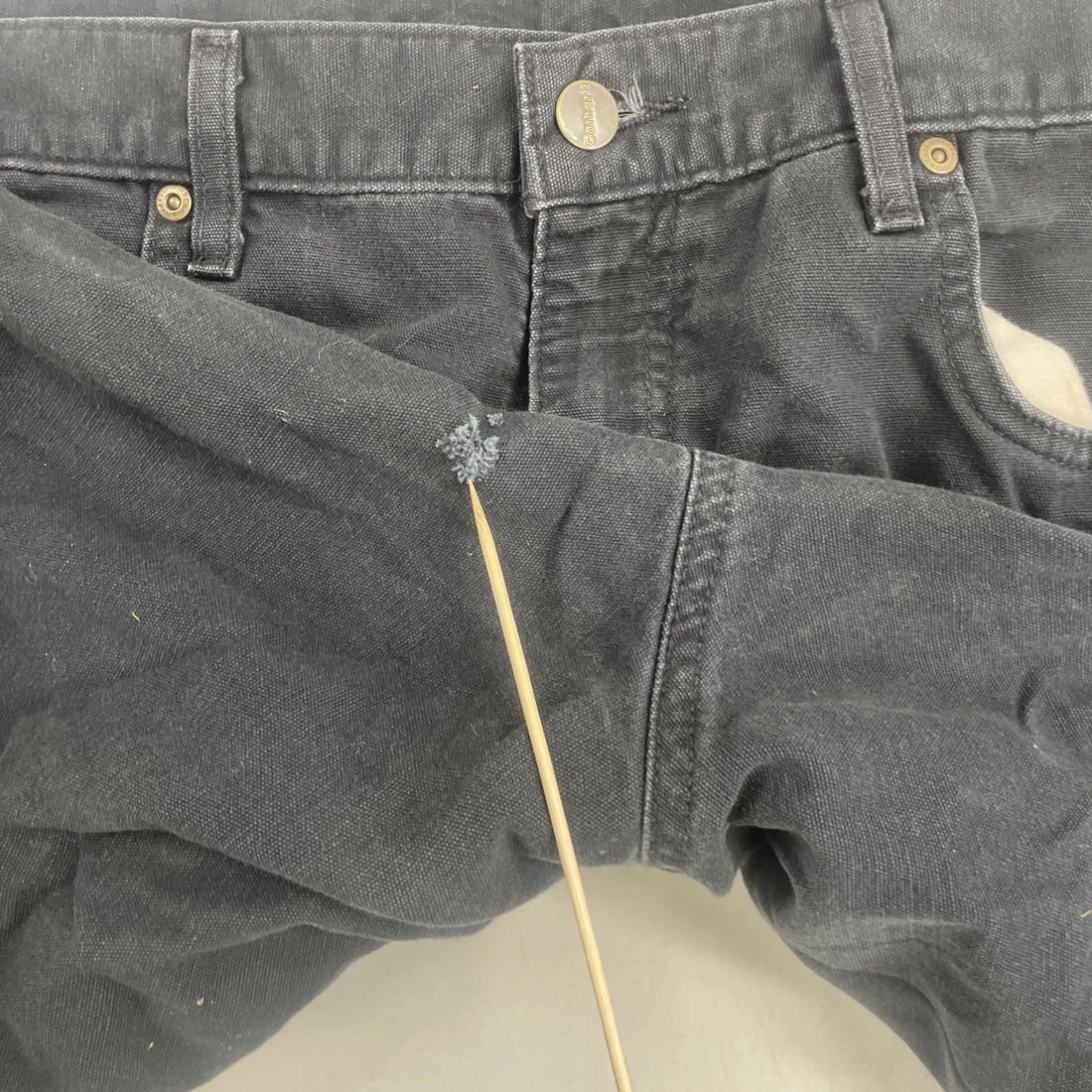 Carhartt Carpenter Work Pants Size 36 X 34 Black