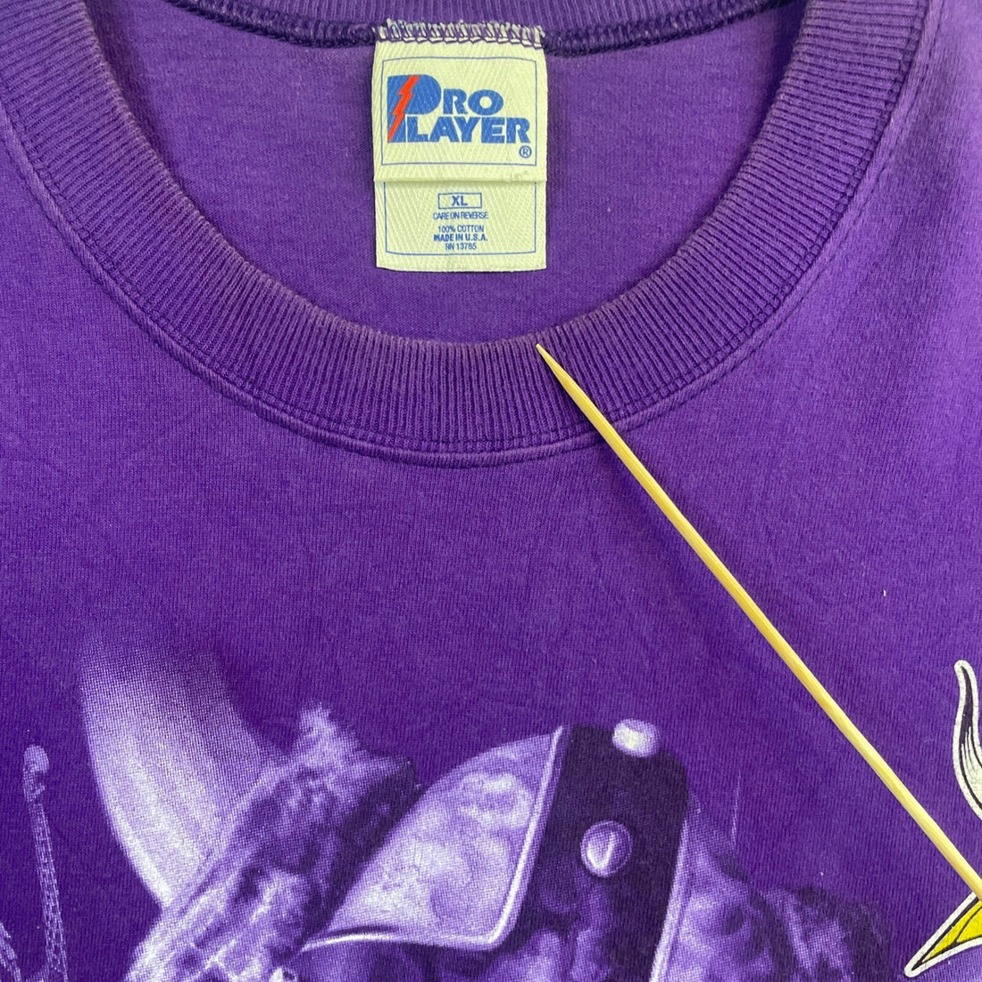 Vintage Minnesota Vikings Pro Player T-Shirt Size XL NFL