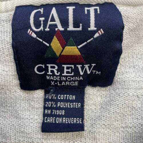 Vintage Notre Dame Fighting Crew Crewneck Sweatshirt Size XL 90s NCAA