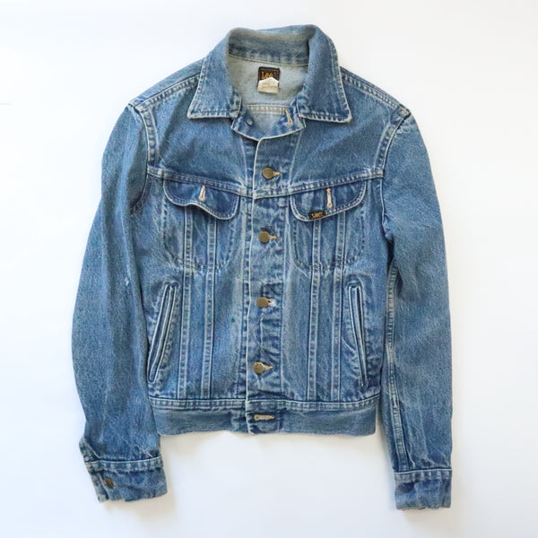Vintage Lee Denim Jacket Size 34R PATD-153438 – Throwback Vault