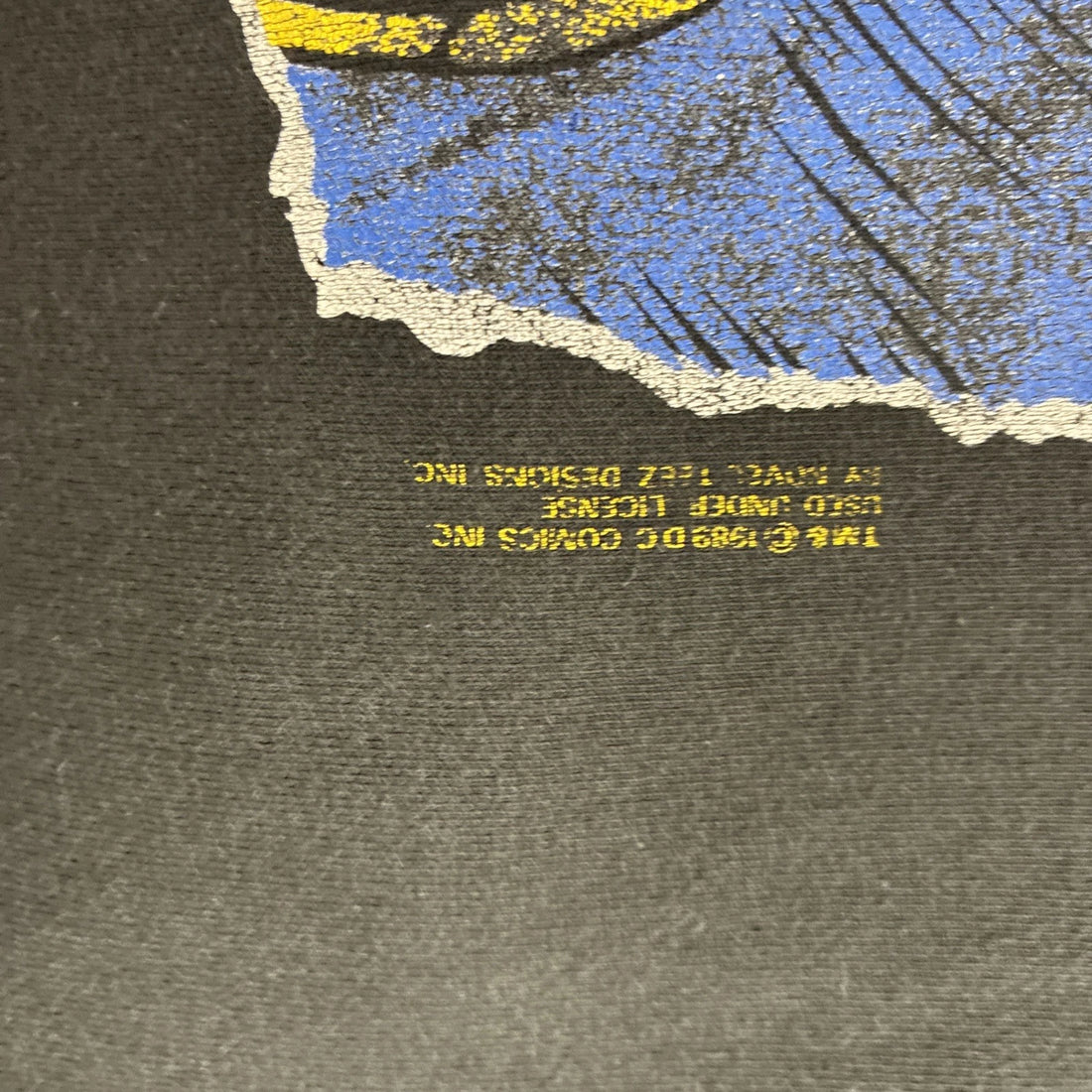 Vintage Batman DC Comics T-Shirt Size XL 1989 80s