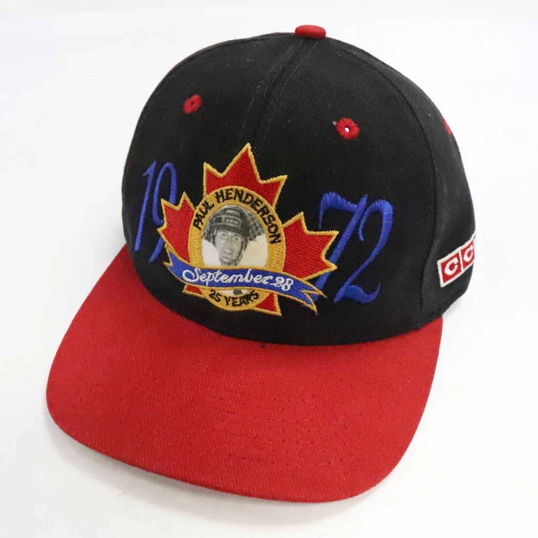 Vintage Paul Henderson Hockey Snapback Hat OSFA NHL
