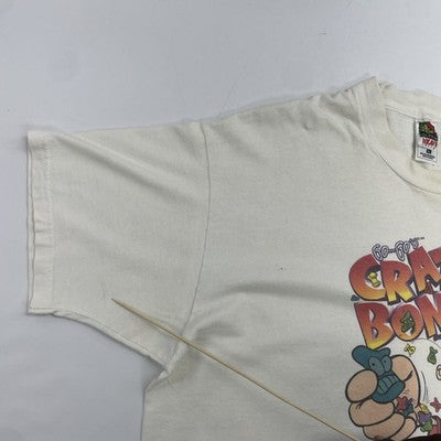 Vintage Gogo's Crazy Bones T-Shirt Size XL Toy Promo