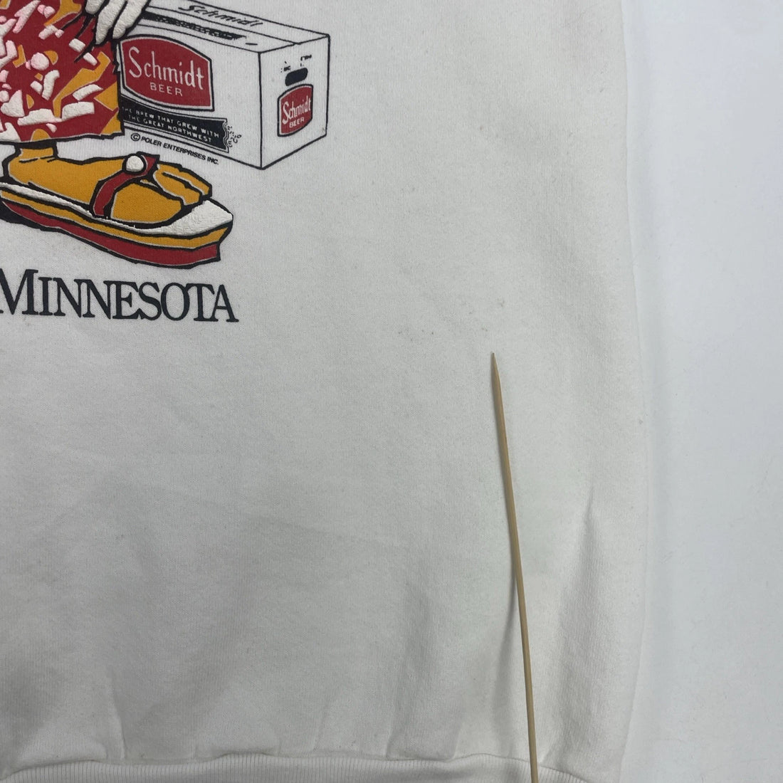 Vintage Quack One Open Minnesota Duck Sweatshirt XL Parody Humor Souvenir 90s