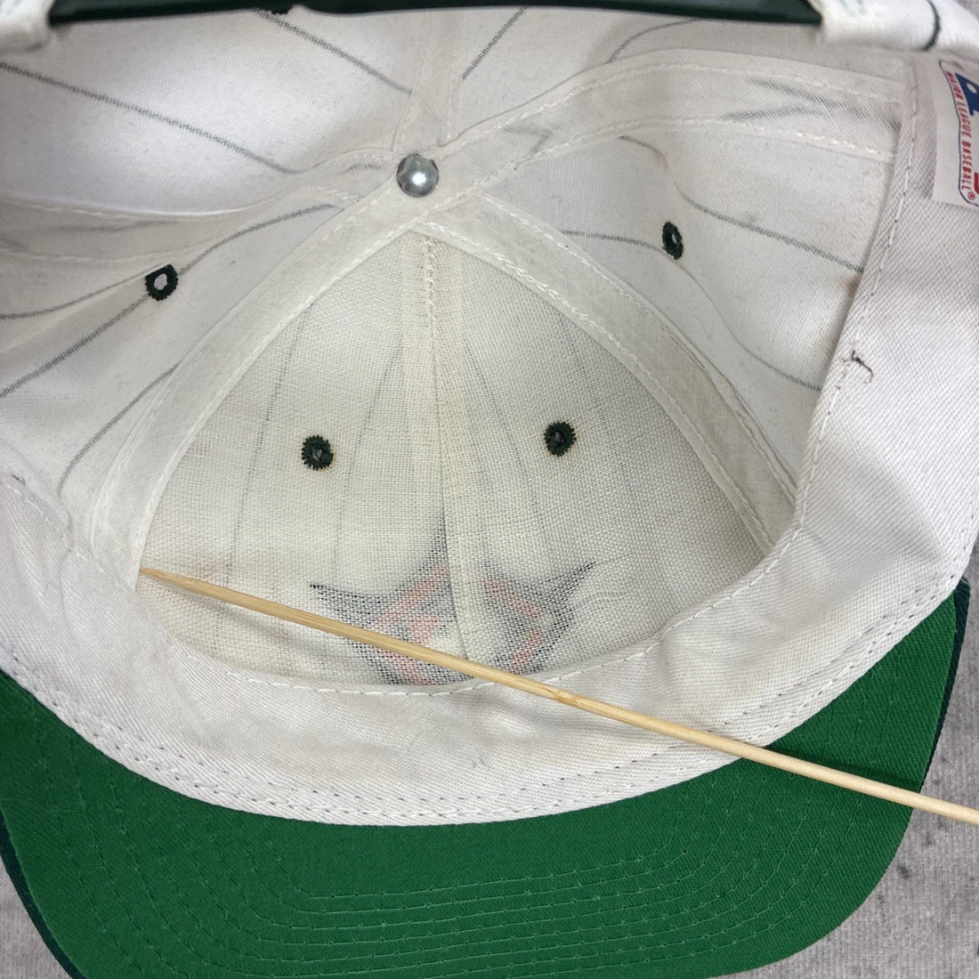 Vintage Baltimore Orioles The Game Pinstripe Snapback Hat Cap OSFA MLB
