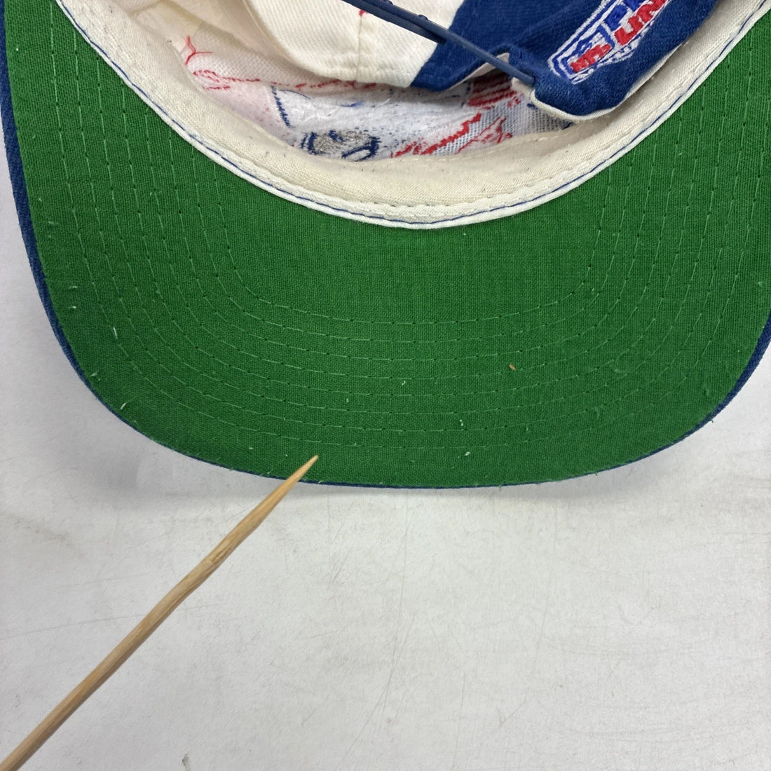 Vintage New England Patriots Wool Logo Athletic Splash Snapback Hat Cap OSFA NFL