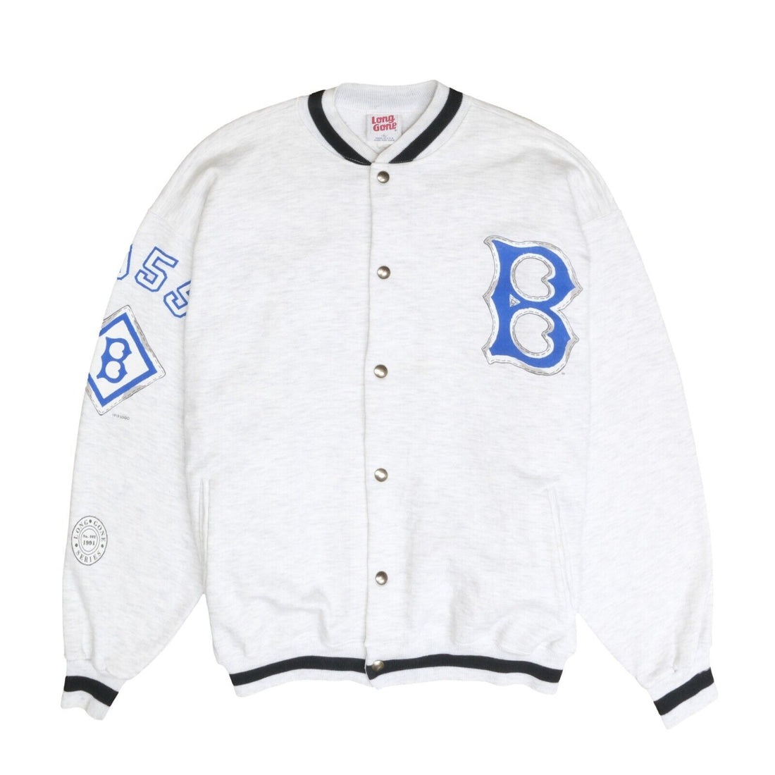 Vintage 90's MLB Brooklyn Dodgers 1955 World Series Long 