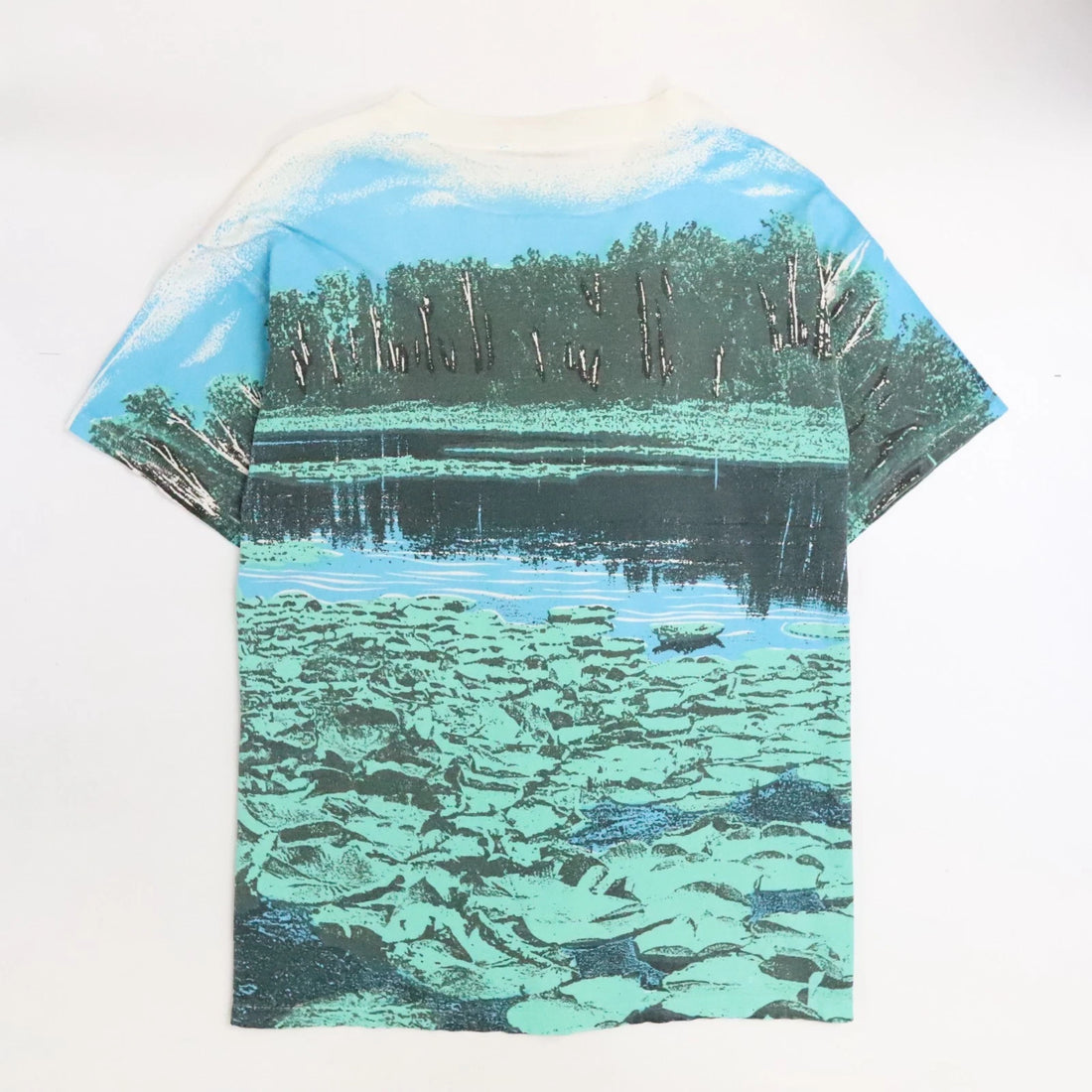 Vintage National Wildlife Federation Bass Fishing T-Shirt XL